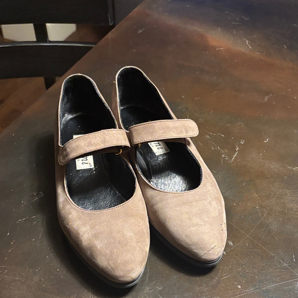 Brown Mary Jane SUDINI Flats